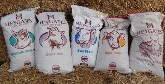 Livestock feed for delivery