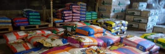 Livestock feed delivery